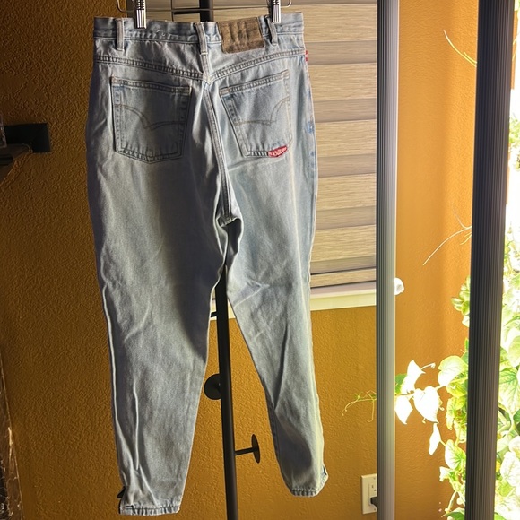 Vintage No Excuses Butterly High Waist Jeans Size 13/14 $60 - Picture 6 of 7
